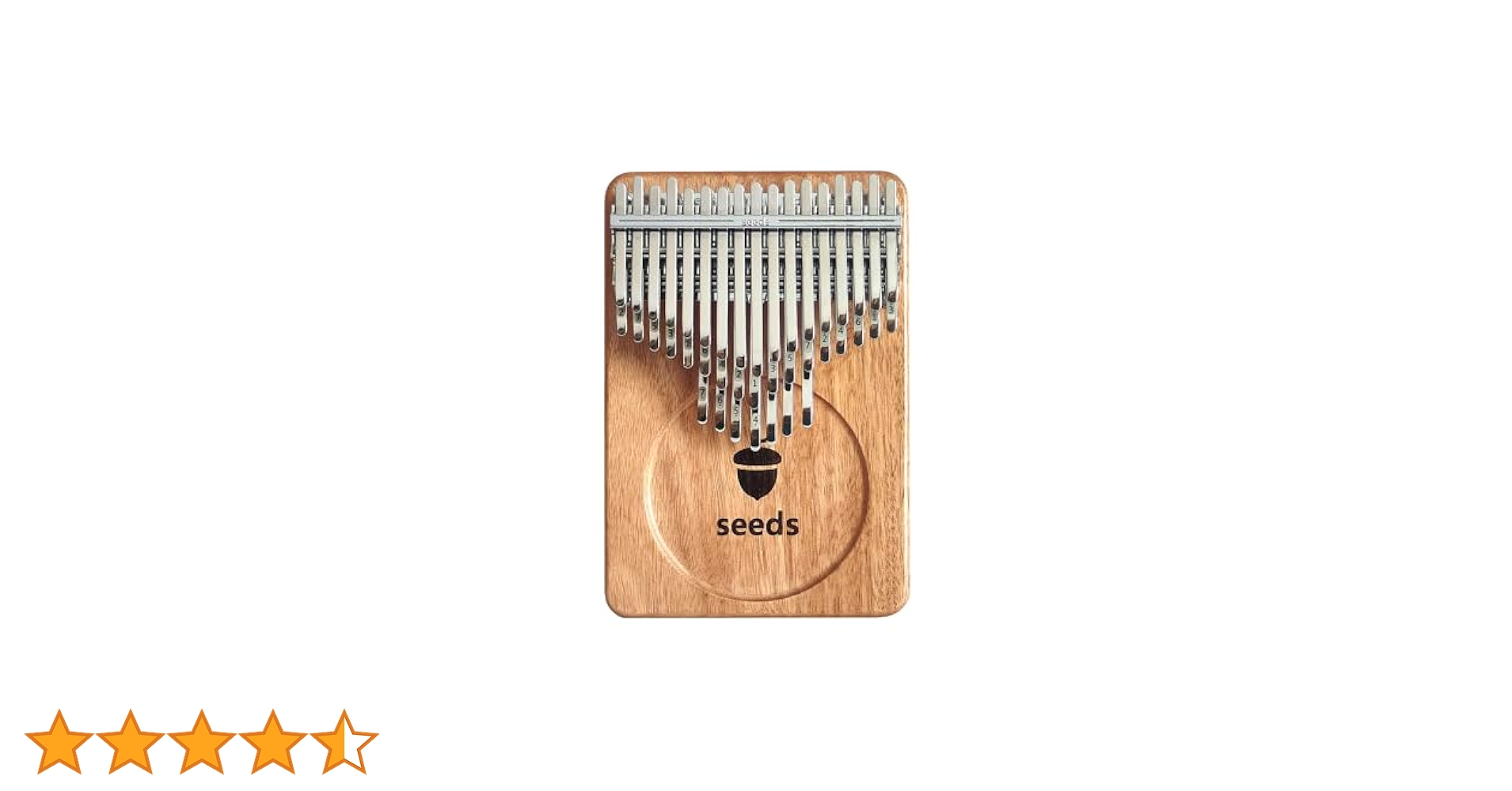 Amazon | seeds カリンバ 41キー 軽量 親指ピアノ 初心者セット